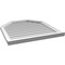 Ekena Millwork Octagonal Top Surface Mount PVC Gable Vent w/ 2"W x 2"P Brickmould Sill Frame, 30"W x 32"H GVPOT30X3203SN - alternate 4